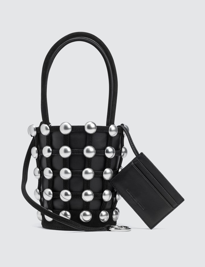Roxy Cage Mini Bucket Bag with Stud Placeholder Image