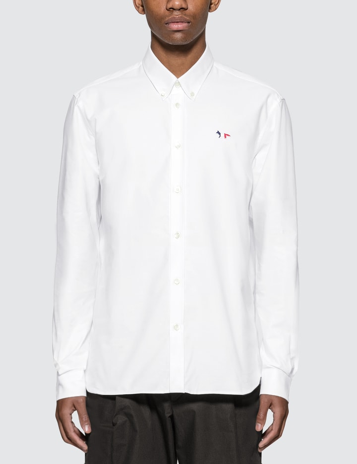 Classic Tricolor Fox Oxford Shirt Placeholder Image
