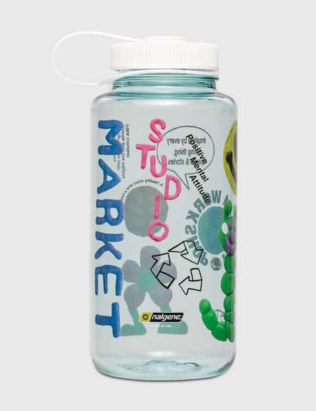 Market Smiley® Collage Water Bottle