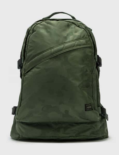 BAPE Bape X Porter Camouflaged Backpack