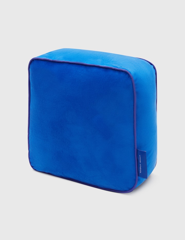 Blue Blue Velvet Pillow Placeholder Image