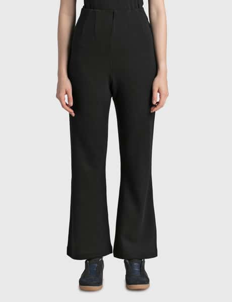 Enföld Cashmere-touch Freece Warm Flare Trousers