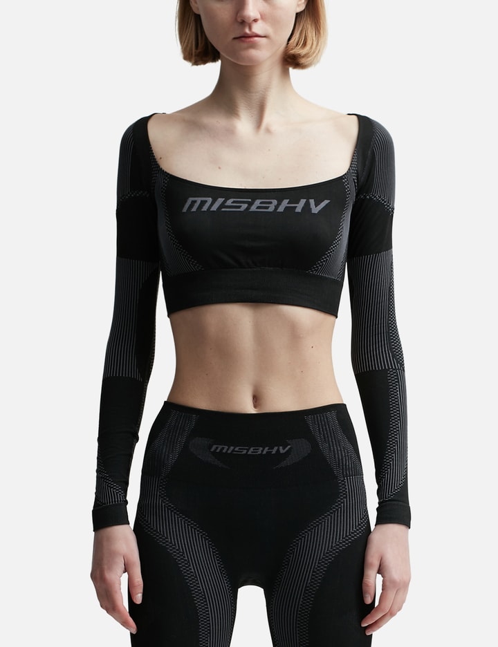 Sport Longsleeve Cropped Jersey Top Placeholder Image