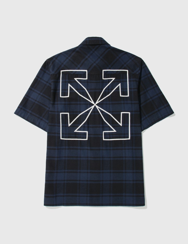 Outline Arrow Flannel Shirt Placeholder Image