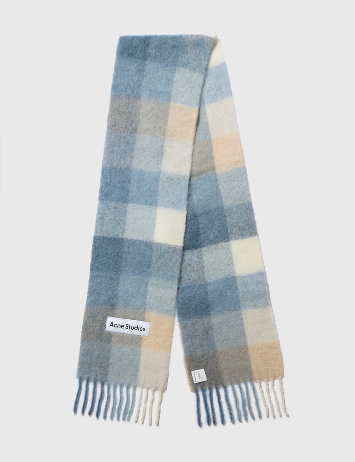 Mohair Checked Scarf Placeholder Image