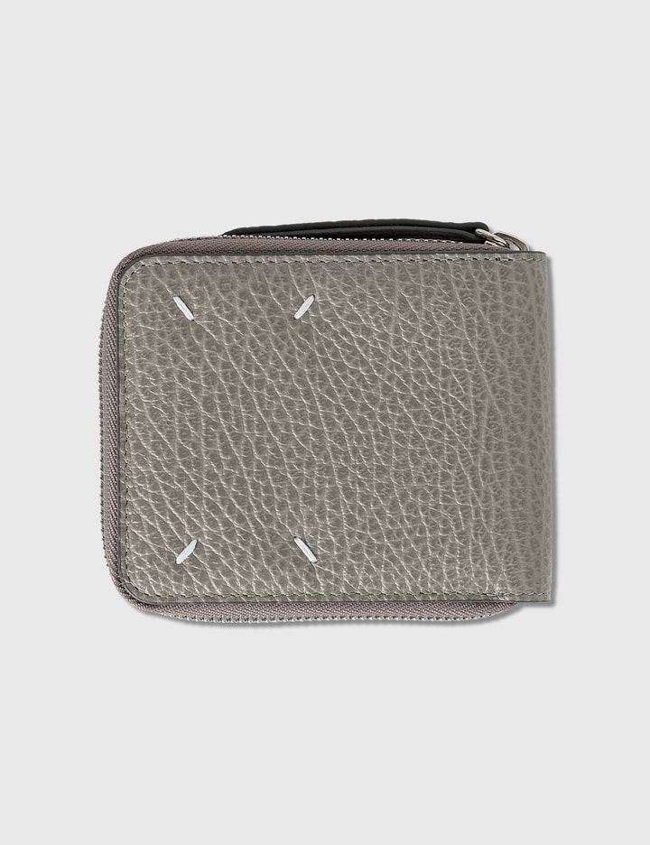 Grain Leather Zip Wallet Placeholder Image