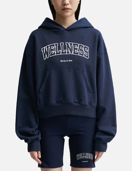 Sporty & Rich WELLNESS IVY CROPPED HOODIE