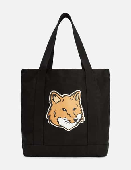 Maison Kitsuné Fox Head Tote Bag