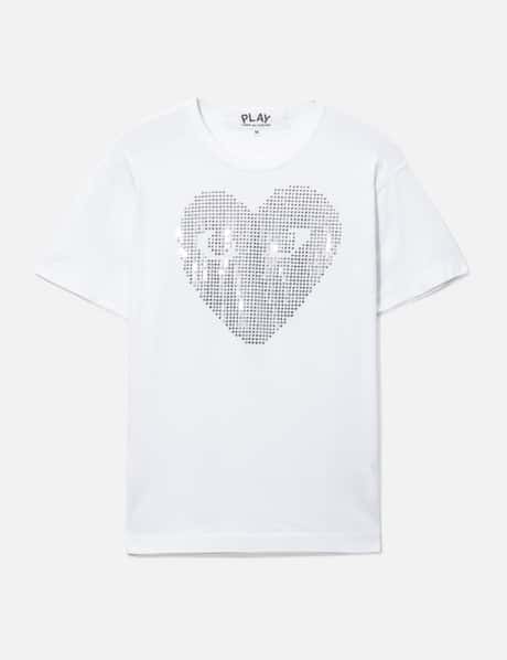 Comme des Garçons Comme des Garçons Crystal Heart Logo T-shirt