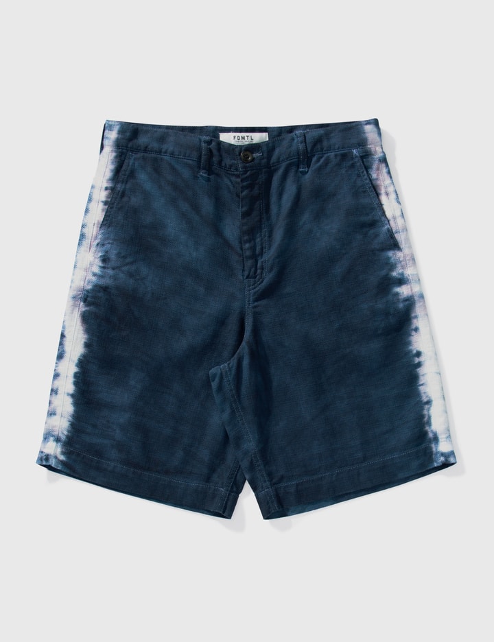 Tie-Dye Wide Tapered Shorts Placeholder Image