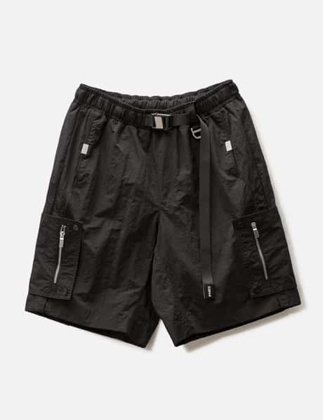 C2H4 001-X - Side Pockets Track Shorts