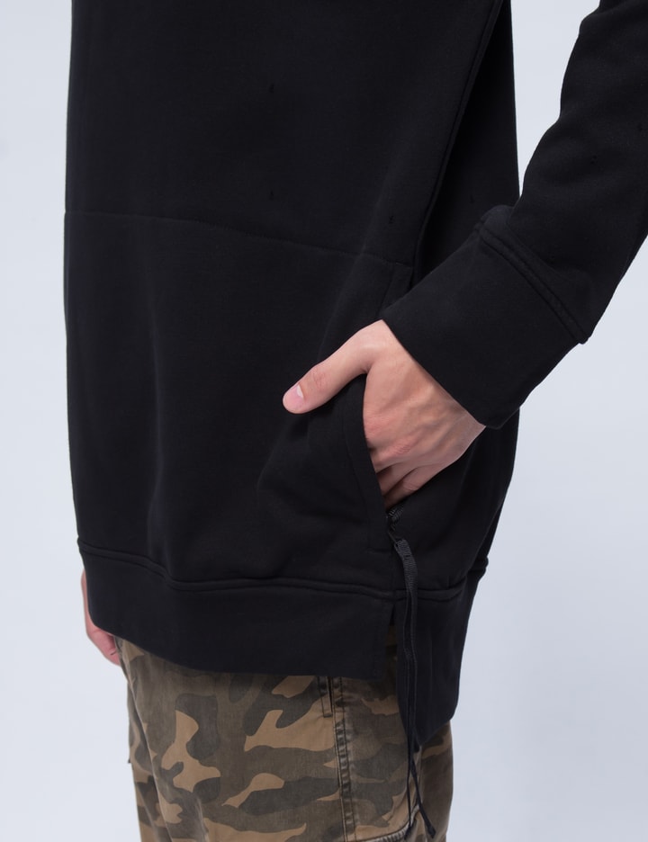 Draped Crewneck Sweatshirts Placeholder Image