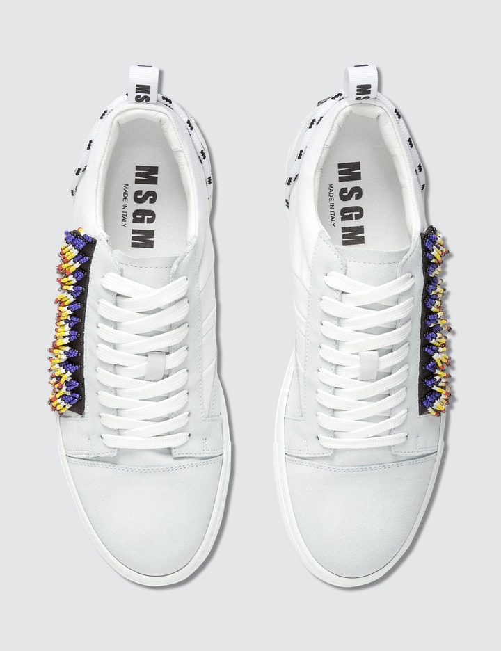 Lace Up Sneaker with Fringe Placeholder Image