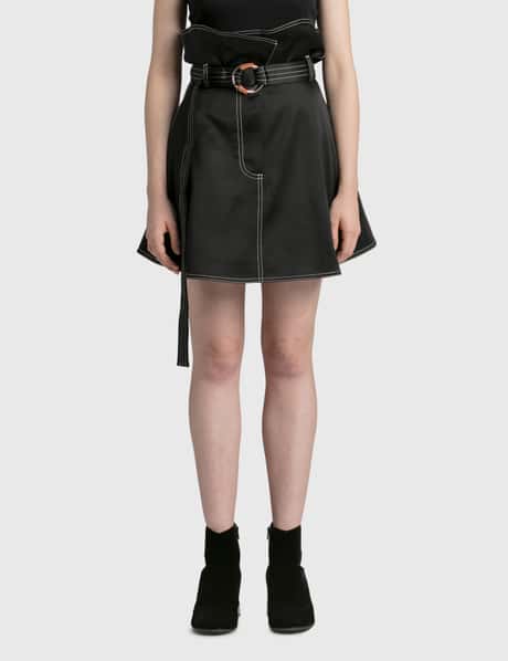 JW Anderson Foldover Waist Mini Skirt