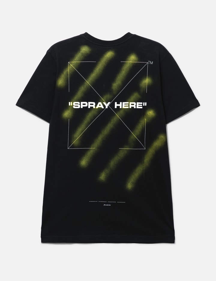 OFF WHITE™ SPRAY HERE T-SHIRT Placeholder Image