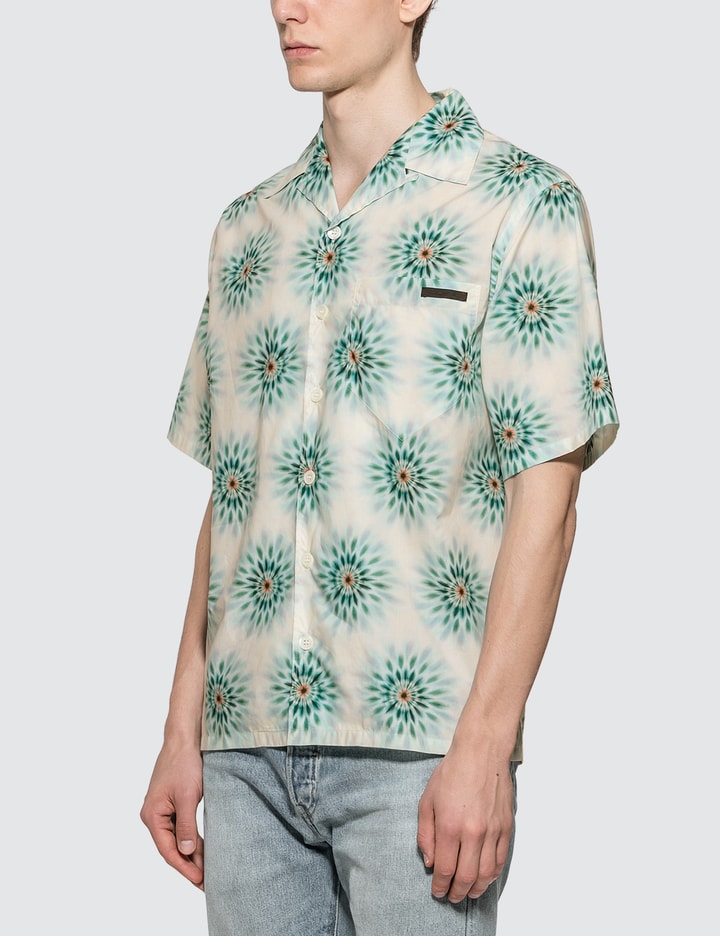 Popeline Pois Tie Dye Bowling Shirt Placeholder Image