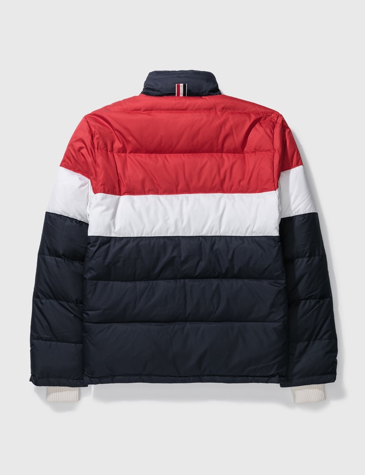 THOM BROWNE 3 COLOR TONE ZIPUP DOWN JACKET Placeholder Image