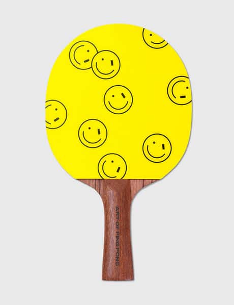 The Art of Ping Pong Smiley WInk Single Bat