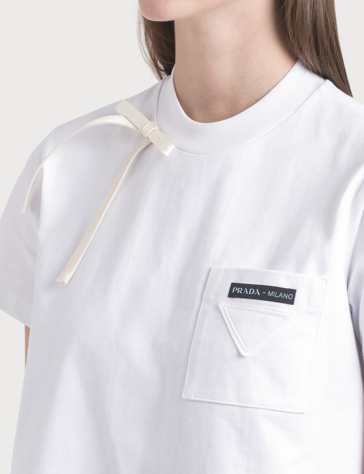 Pocket T-shirt With Bow Placeholder Image