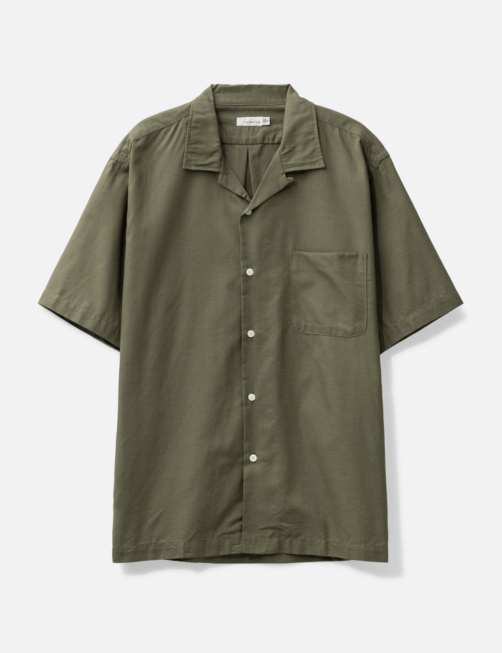 Open Collar Panama Short Sleeve Shirt Placeholder Image
