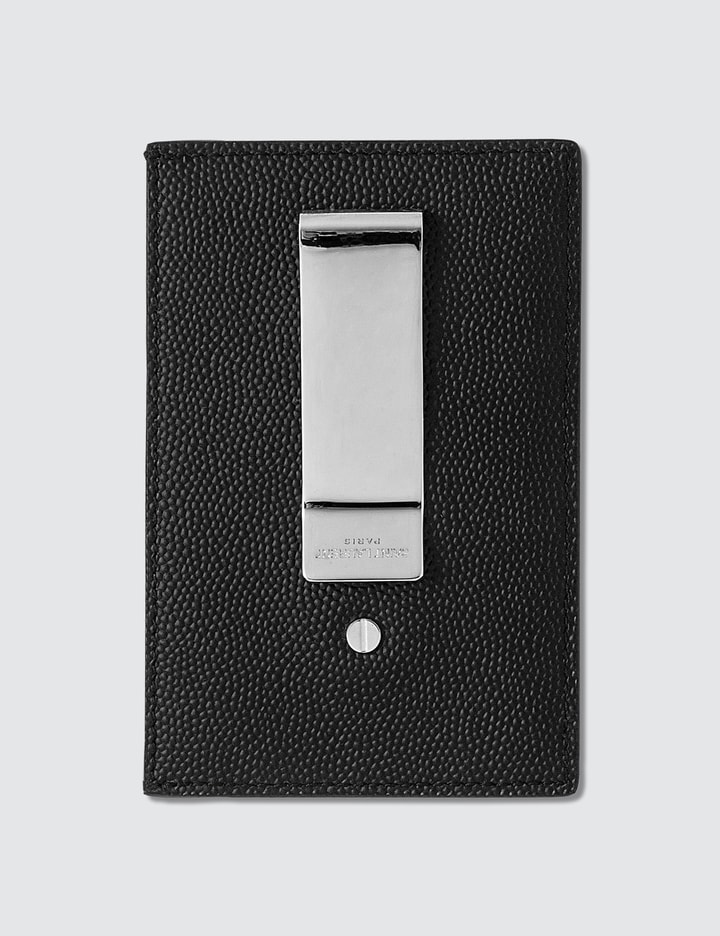 Grain Leather Bill Clip Card Holder Placeholder Image