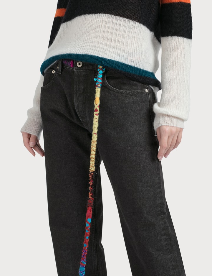 Embroidered Knot 5 Pkt Jeans Placeholder Image