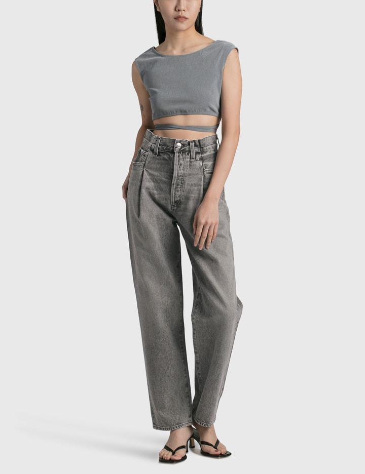 FOLD WAISTBAND JEAN Placeholder Image