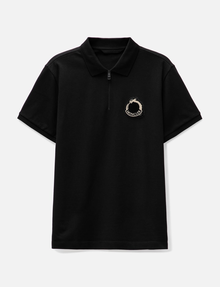 Dragon Logo Patch Polo Shirt Placeholder Image