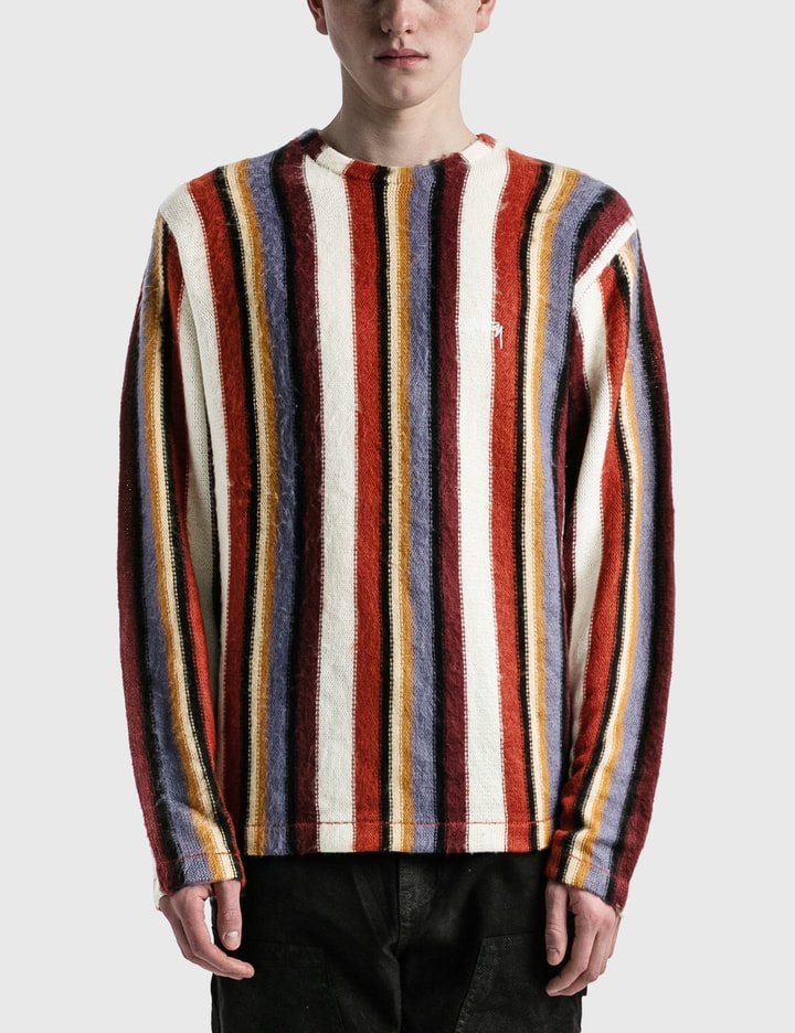 Vertical Striped Knit Crew Placeholder Image