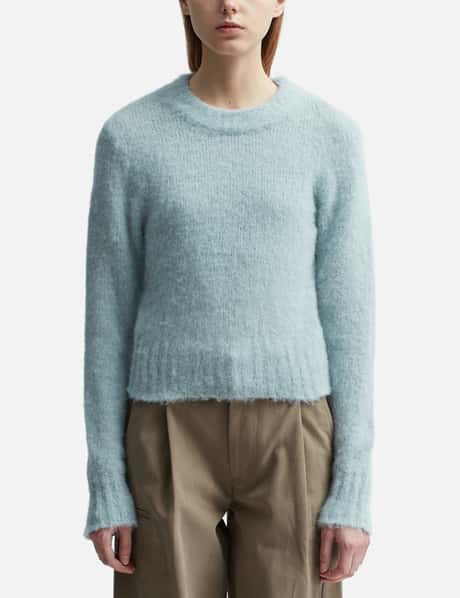 Ami Brushed Alpaca Sweater