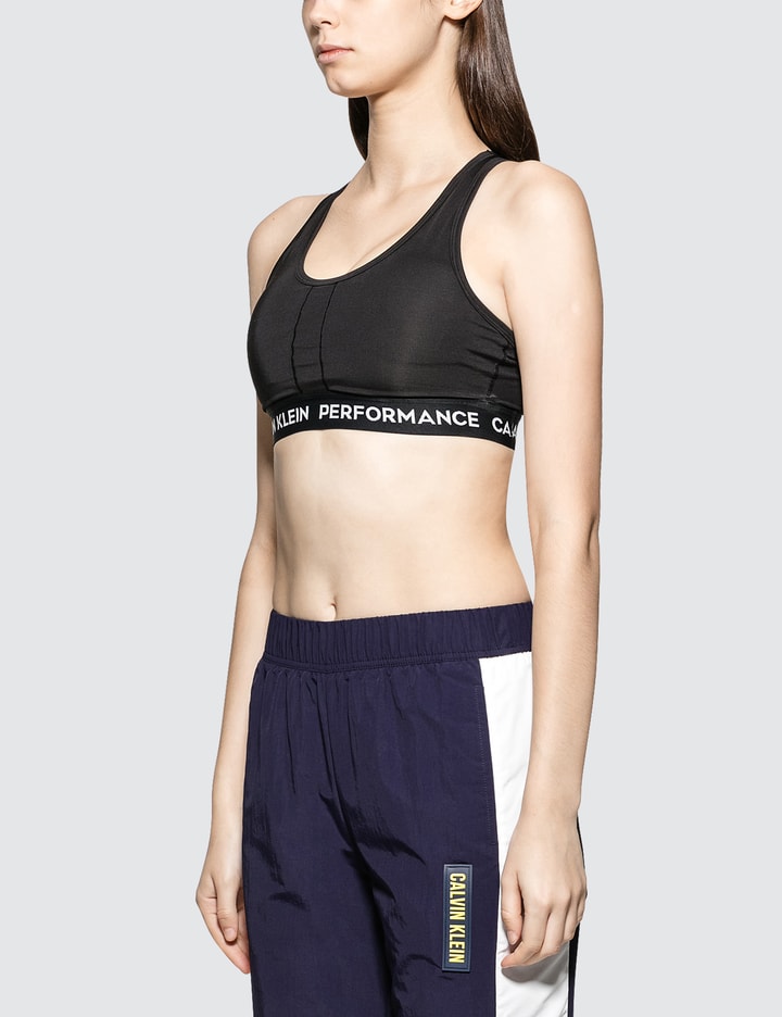 Racerback Bra Top With Middle Color Panel Placeholder Image