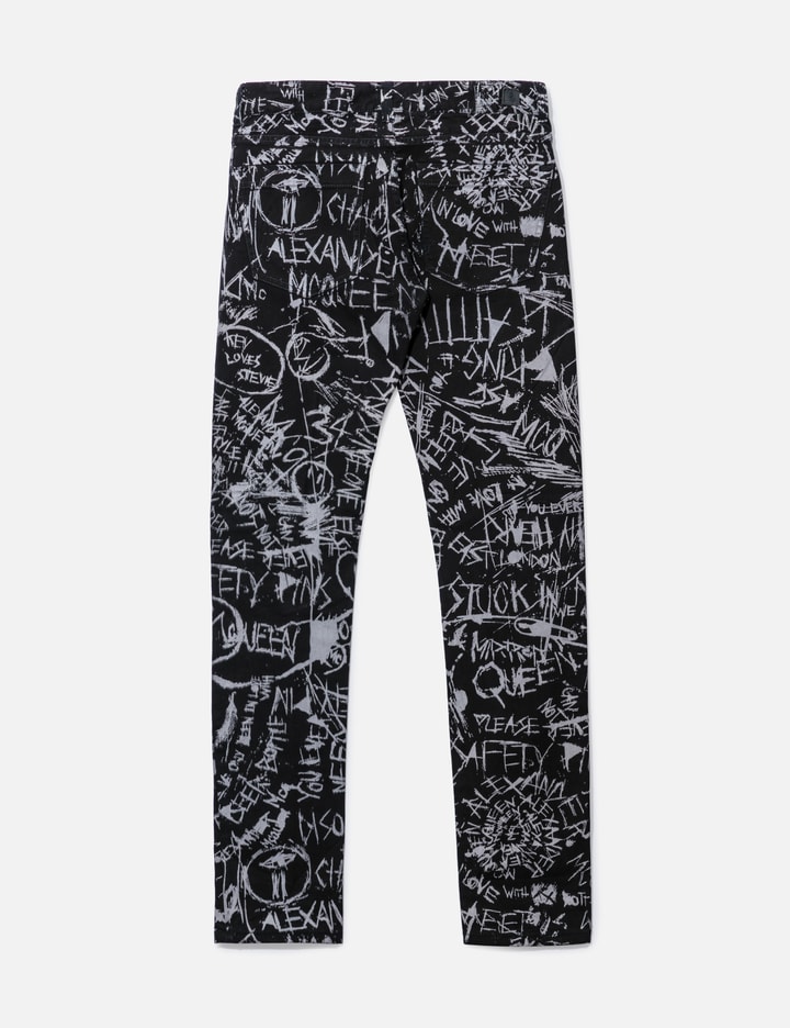 ALEXANDER MCQUEEN GRAFFITI TIGHT JEANS Placeholder Image