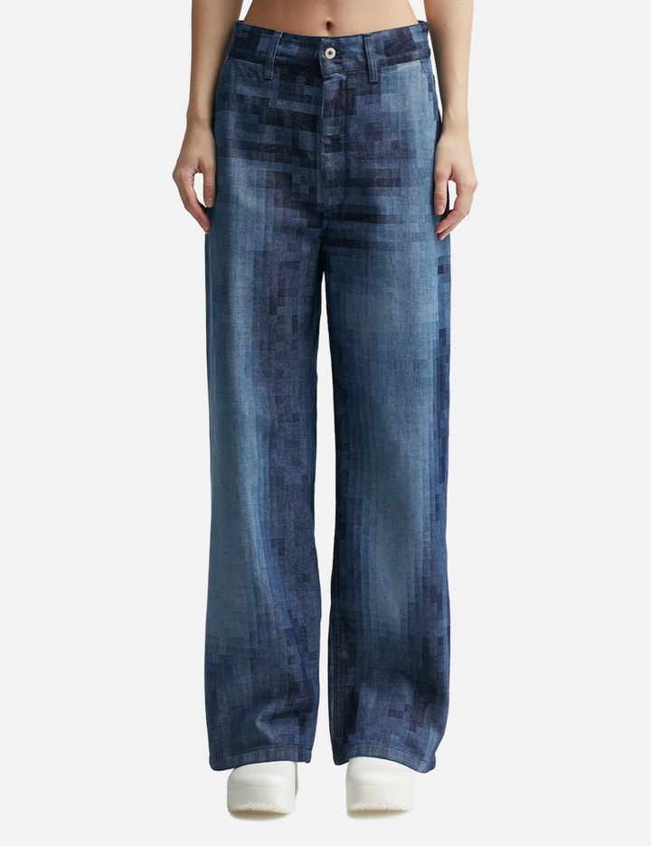 Pixelated Baggy Jeans Placeholder Image
