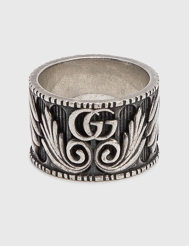 Gucci Logo Silver Ring Placeholder Image