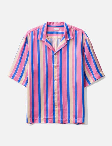 Dries Van Noten Striped Button-Up Shirt