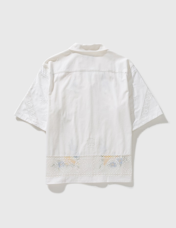 Unisex Embroidered Linens Bowling Shirt Placeholder Image
