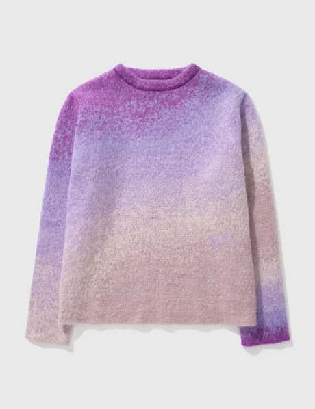 ERL Gradient Crewneck Knitted Sweater