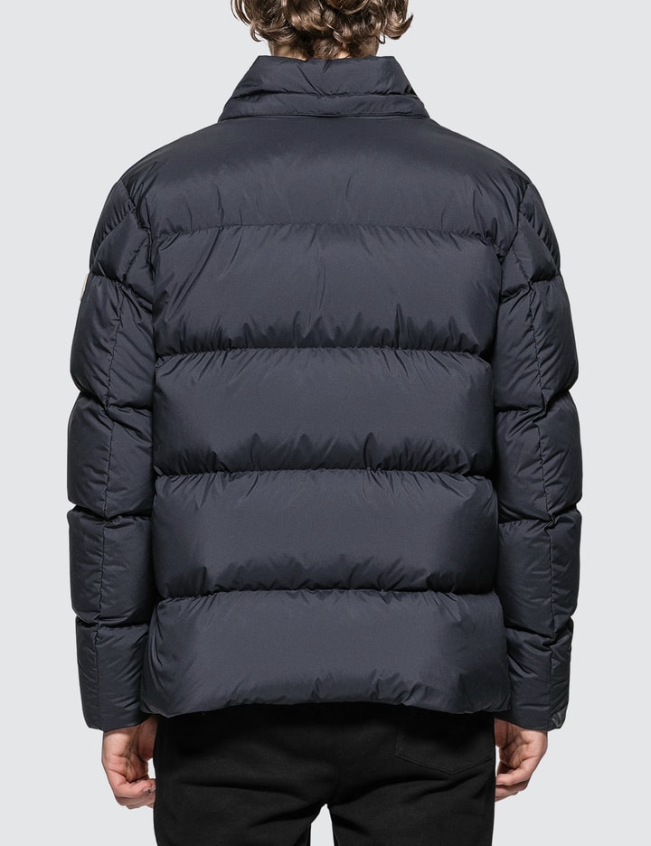 Nylon Down Jacket with Detachable Hood Placeholder Image