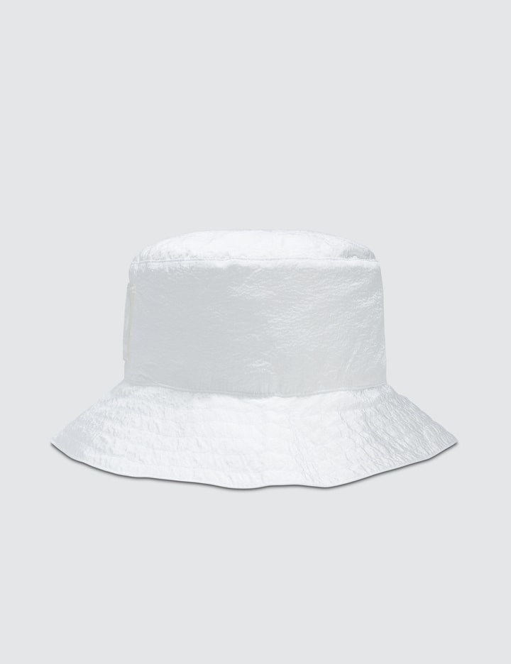 White Nylon Bucket Hat Placeholder Image