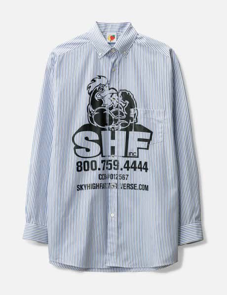 Sky High Farm Workwear SHF Chicken Button Down Shirt