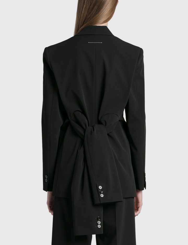 Tailored Jacket with Hanging Sleeves Placeholder Image
