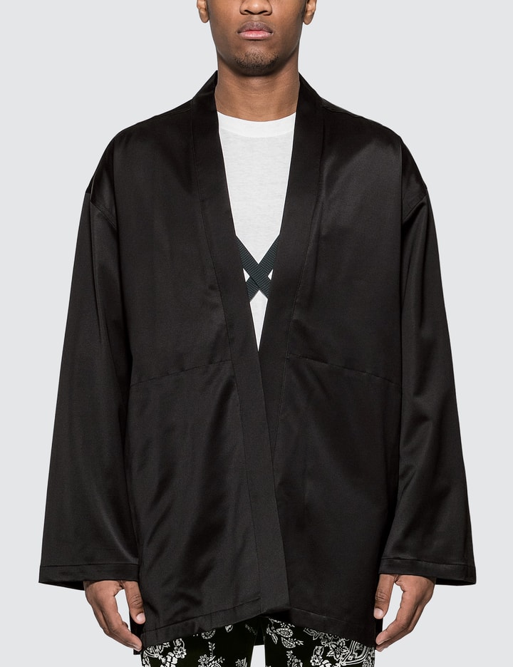 Crow Pattern Haori Jacket Placeholder Image