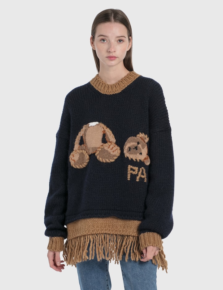 Bear Fringed Sweater Placeholder Image
