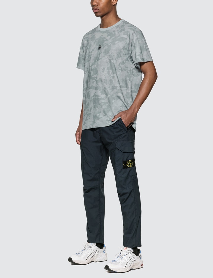 Big Loom Camo T-shirt With Logo In Front (grey) Placeholder Image