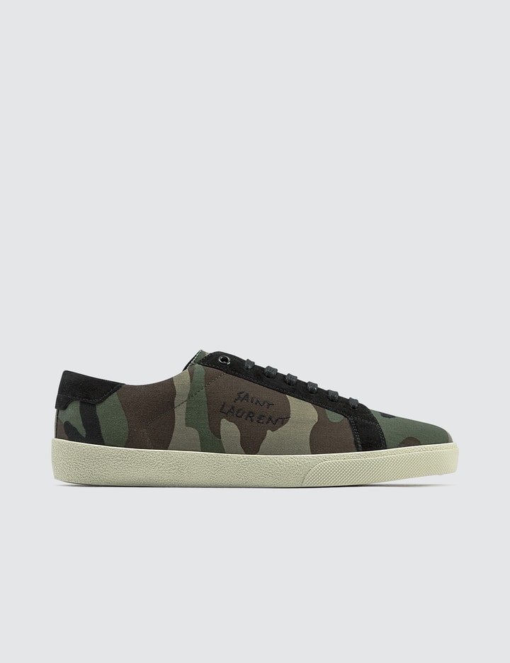 Court Classic SL/06 Embroidered Camouflage-Print Canvas Sneaker Placeholder Image