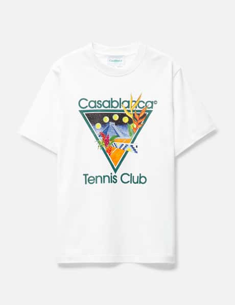 Casablanca TENNIS CLUB ICON PRINTED T-SHIRT