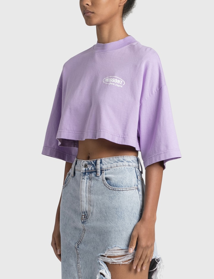 Palm Angels x Missoni Sports Cropped T-Shirt Placeholder Image
