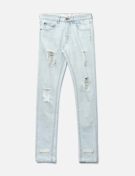 Off-White™ Off White Destroyed Detail Jeans