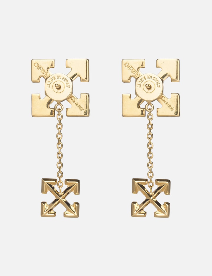 DOUBLE ARROW EARRINGS GOLD NO COLOR Placeholder Image