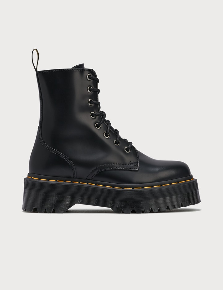 Jadon Smooth Leather Platform Boots Placeholder Image